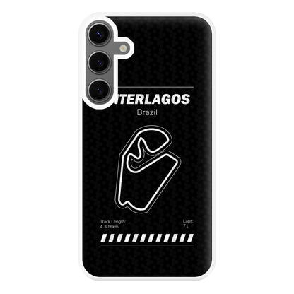 Interlagos Circuit Phone Case for Galaxy S24FE