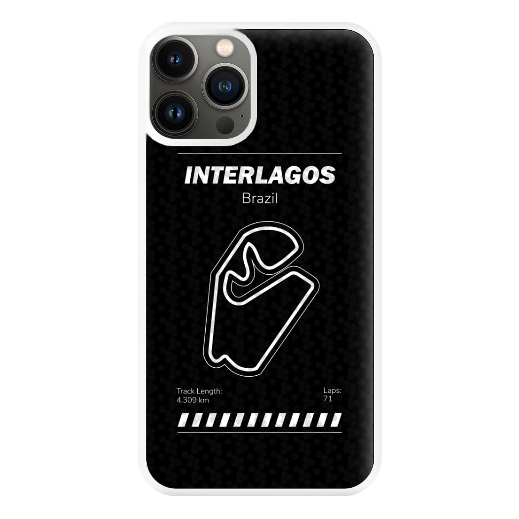 Interlagos Circuit Phone Case for iPhone 13 Pro Max