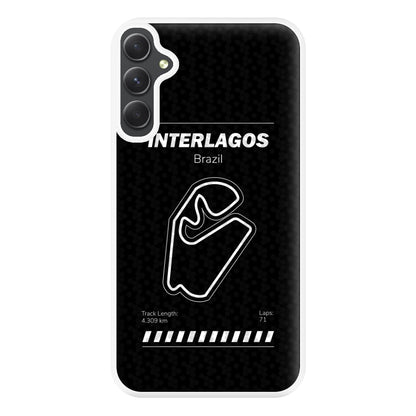 Interlagos Circuit Phone Case for Galaxy A14