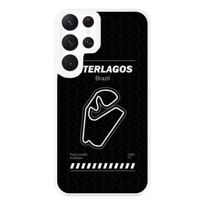 Interlagos Circuit Phone Case for Galaxy S22 Ultra