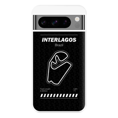 Interlagos Circuit Phone Case for Google Pixel 8 Pro