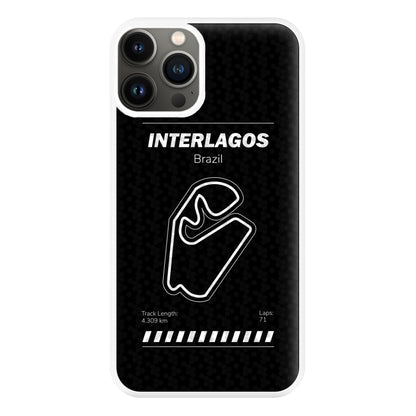 Interlagos Circuit Phone Case for iPhone 11 Pro Max