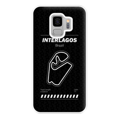 Interlagos Circuit Phone Case for Galaxy S9 Plus