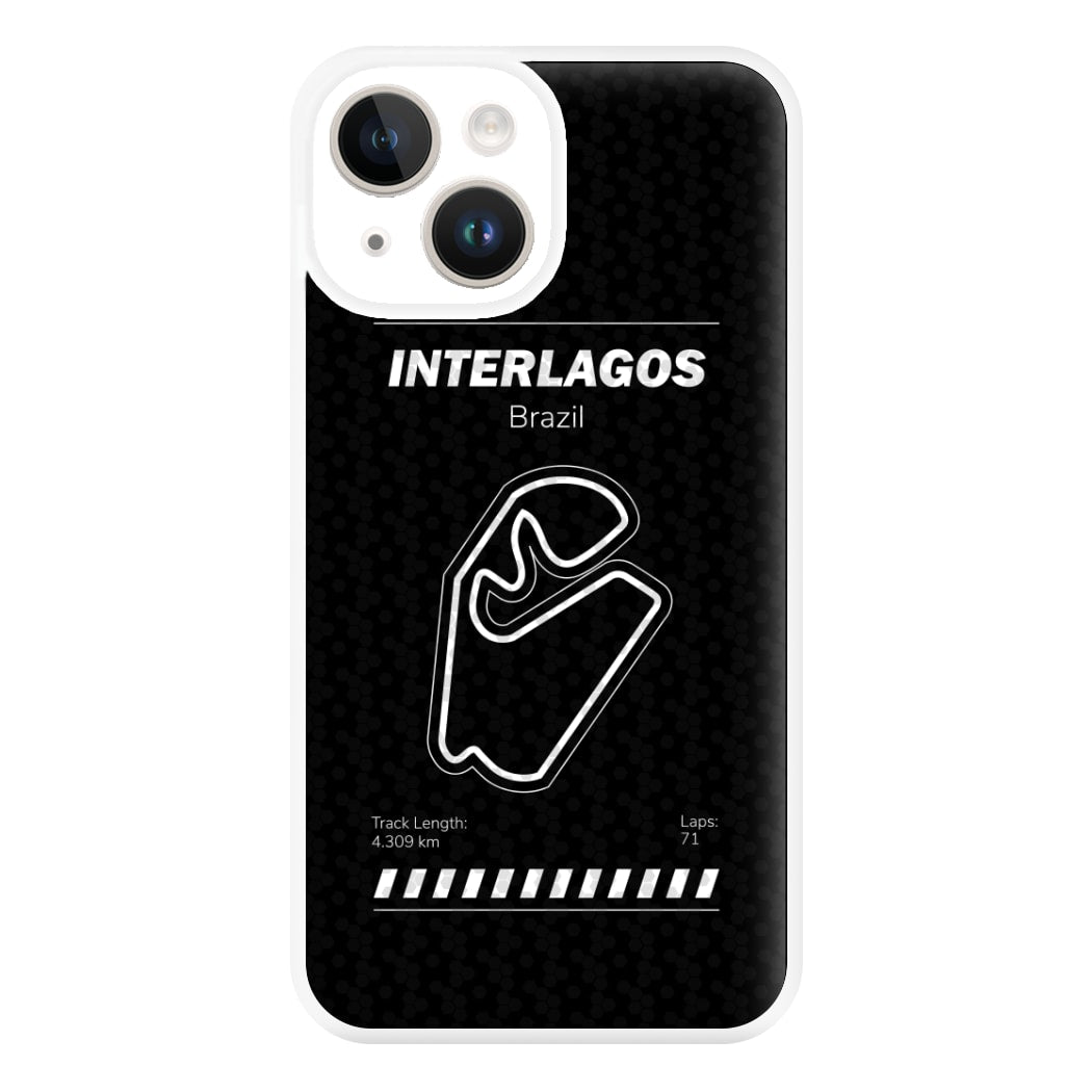 Interlagos Circuit Phone Case for iPhone 14