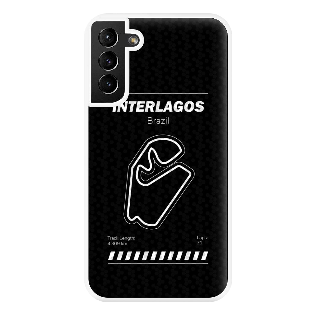 Interlagos Circuit Phone Case for Galaxy S21 Plus