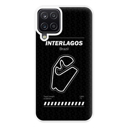 Interlagos Circuit Phone Case for Galaxy A12