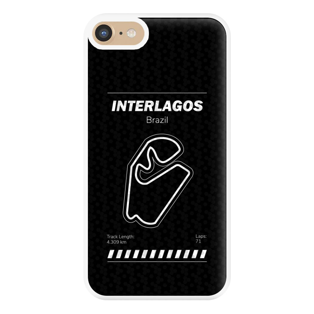 Interlagos Circuit Phone Case for iPhone 6 / 7 / 8 / SE