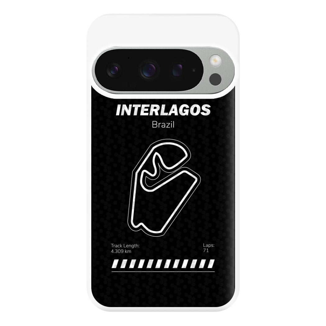 Interlagos Circuit Phone Case for Google Pixel 9 Pro XL