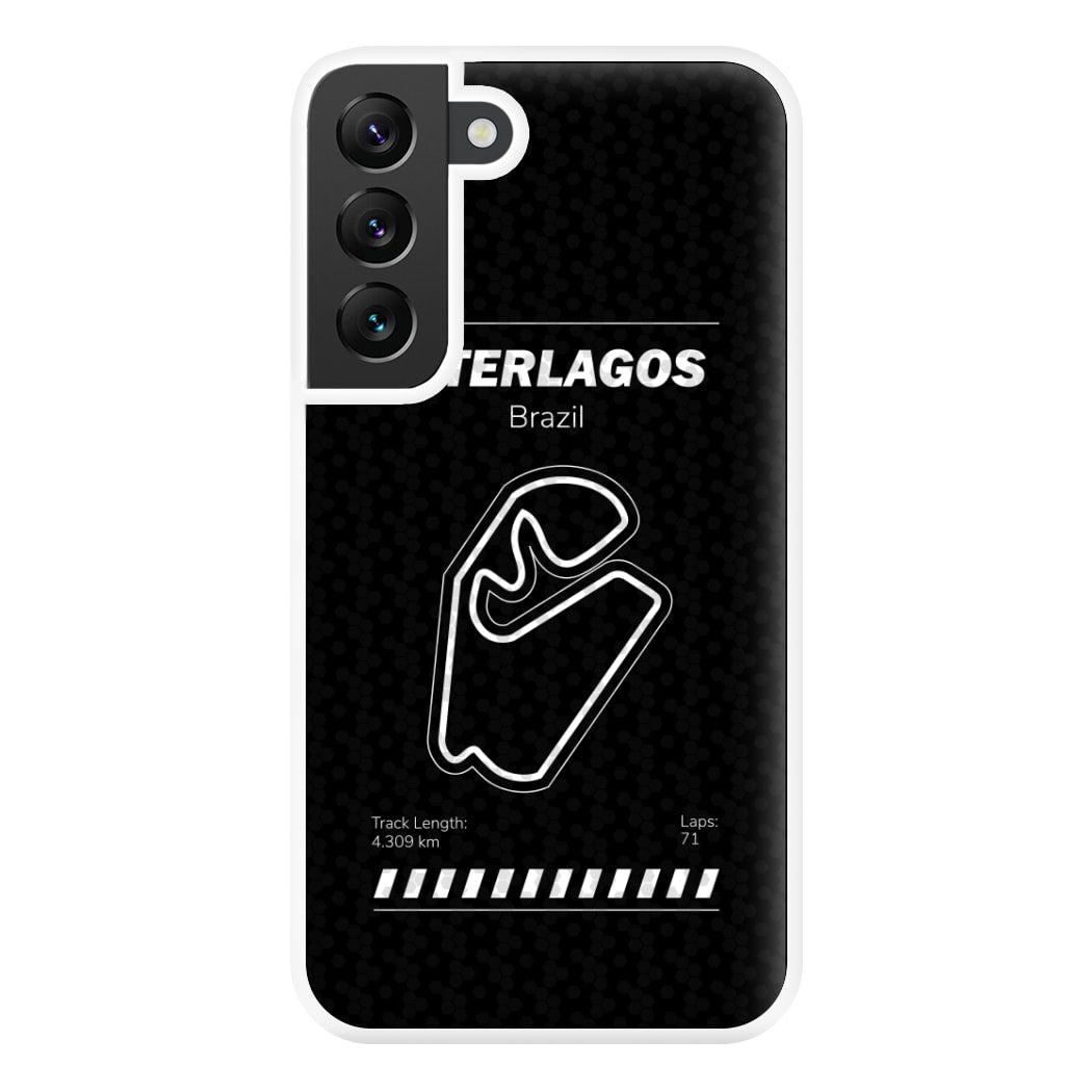 Interlagos Circuit Phone Case for Galaxy S22 Plus