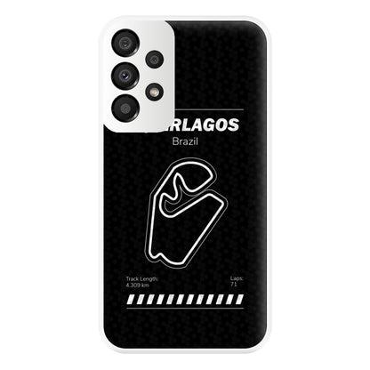 Interlagos Circuit Phone Case for Galaxy A33