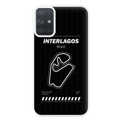 Interlagos Circuit Phone Case for Galaxy A71