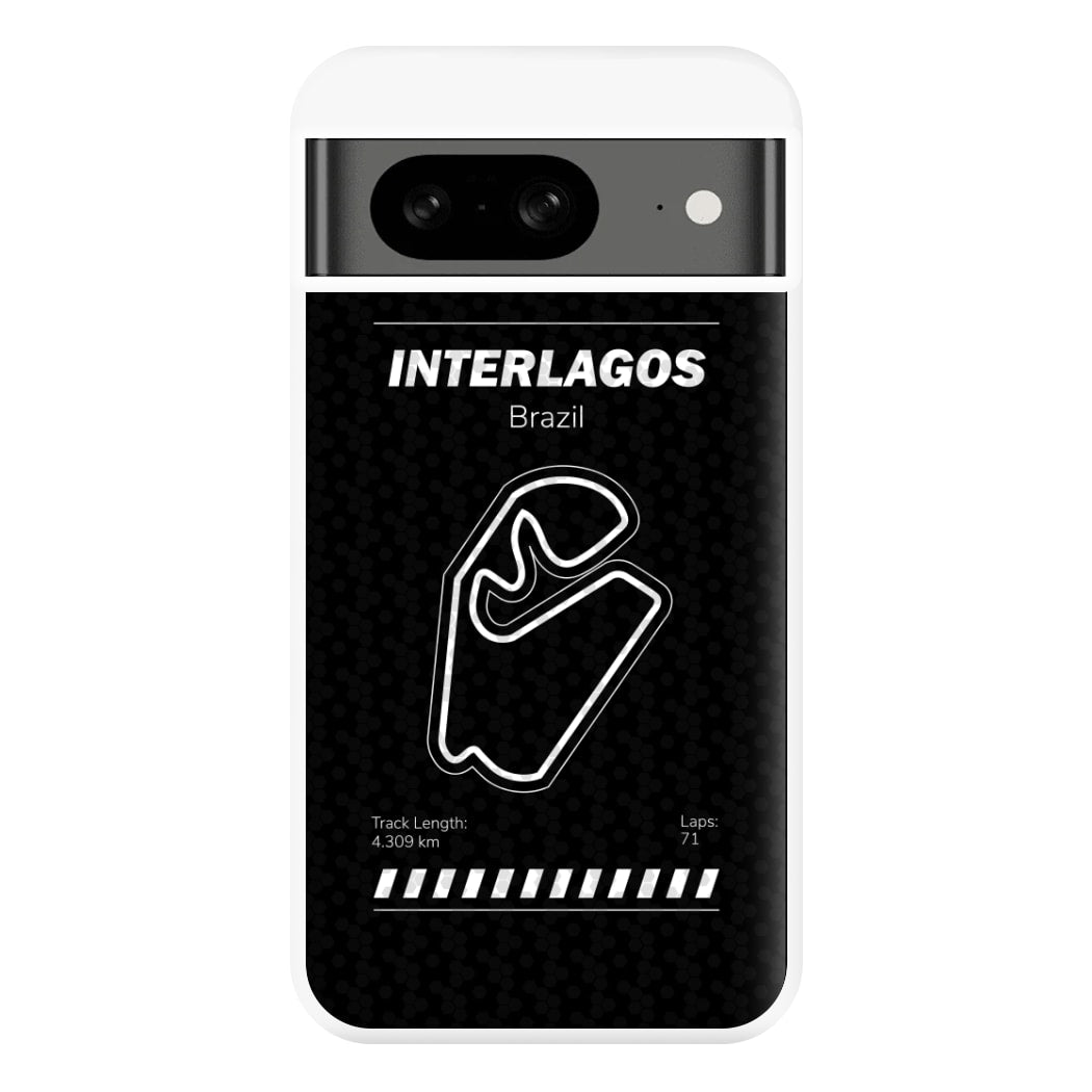 Interlagos Circuit Phone Case for Google Pixel 8