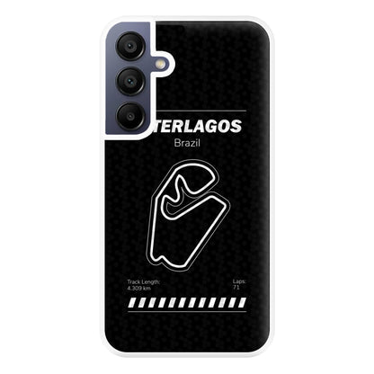 Interlagos Circuit Phone Case for Galaxy A16