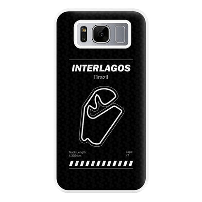 Interlagos Circuit Phone Case for Galaxy S8 Plus