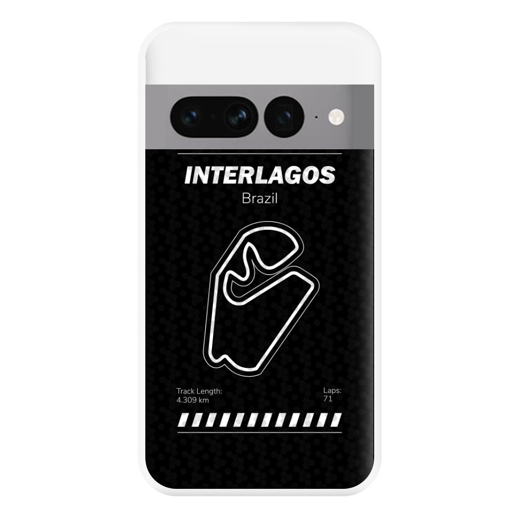 Interlagos Circuit Phone Case for Google Pixel 7 Pro