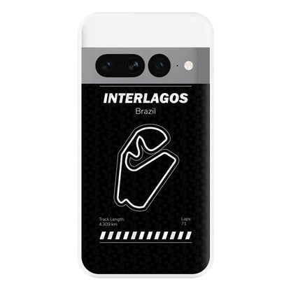 Interlagos Circuit Phone Case for Google Pixel 7 Pro