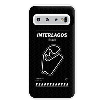 Interlagos Circuit Phone Case for Galaxy S10 Plus