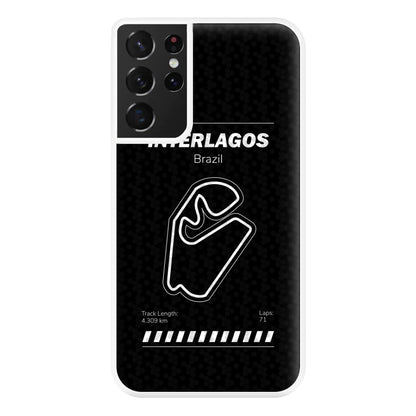 Interlagos Circuit Phone Case for Galaxy S21 Ultra