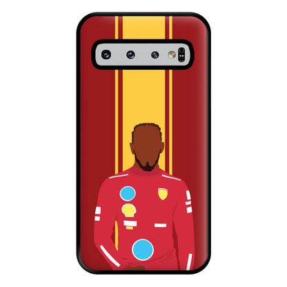 Hamilton In Red Phone Case for Galaxy S10 Plus