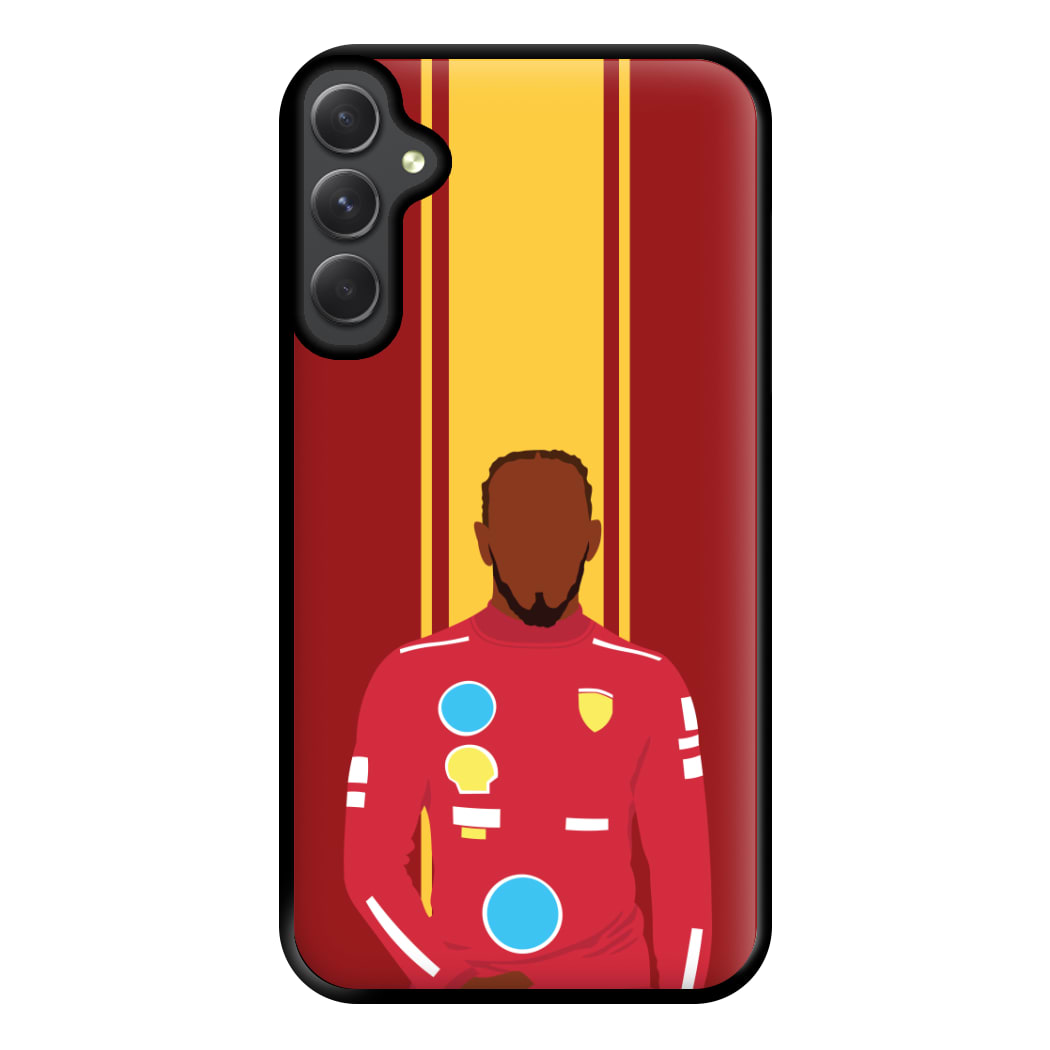 Hamilton In Red Phone Case for Galaxy A34