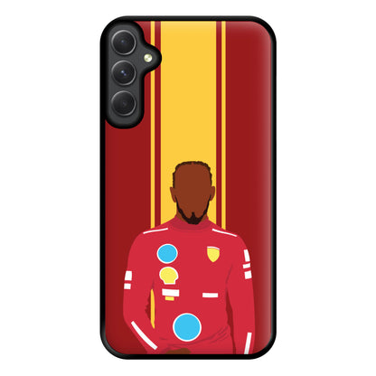 Hamilton In Red Phone Case for Galaxy A34