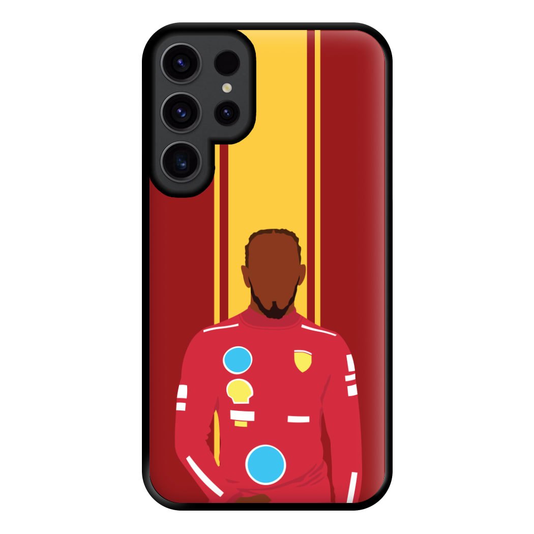 Hamilton In Red Phone Case for Galaxy S23 Ultra