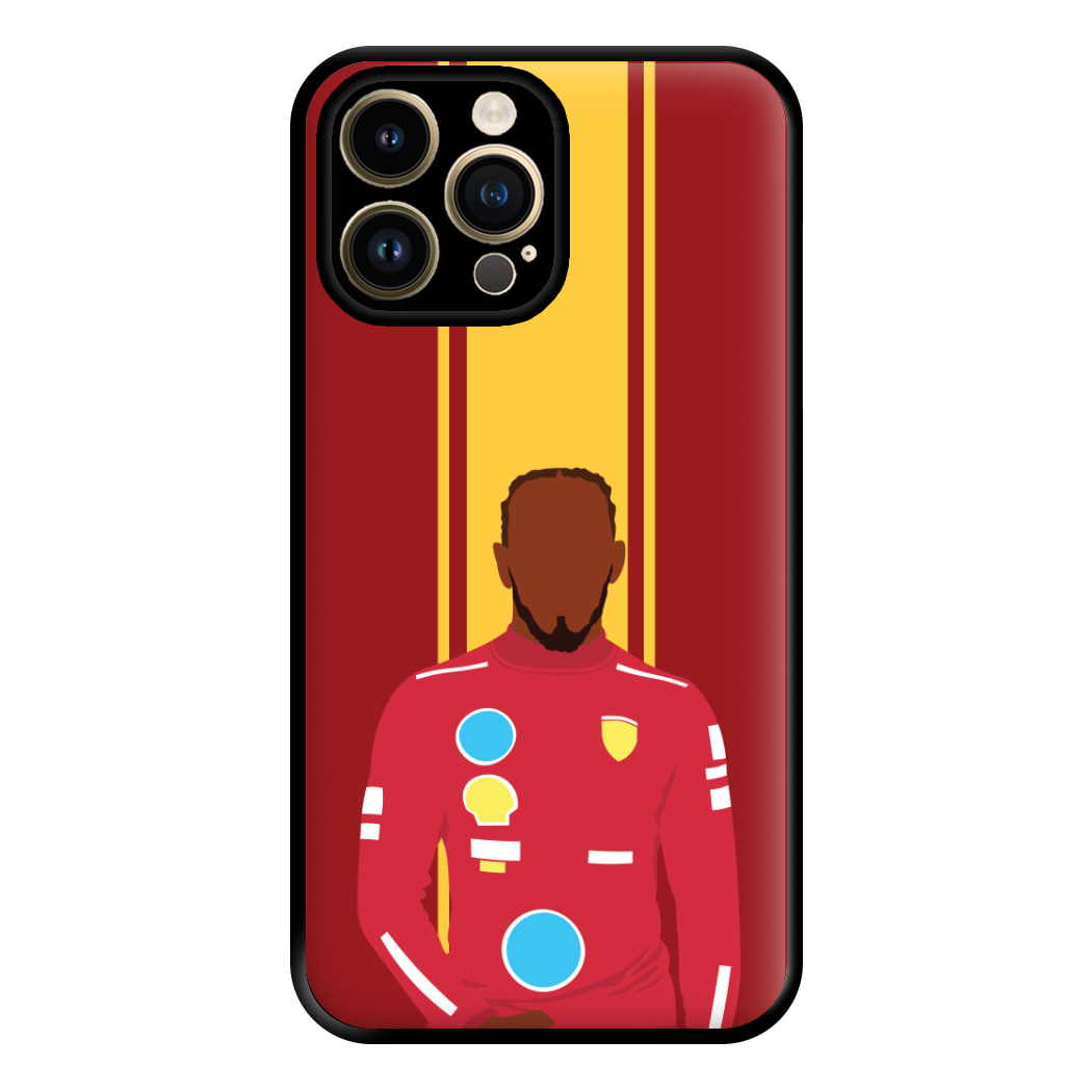 Hamilton In Red Phone Case for iPhone 14 Pro Max