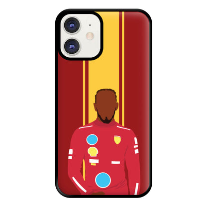 Hamilton In Red Phone Case for iPhone 11