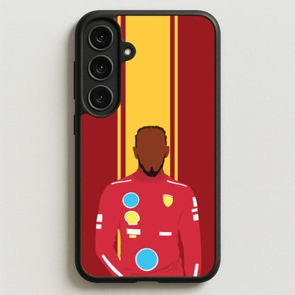 Hamilton In Red Phone Case for Galaxy S25FE