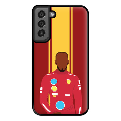 Hamilton In Red Phone Case for Galaxy S21FE