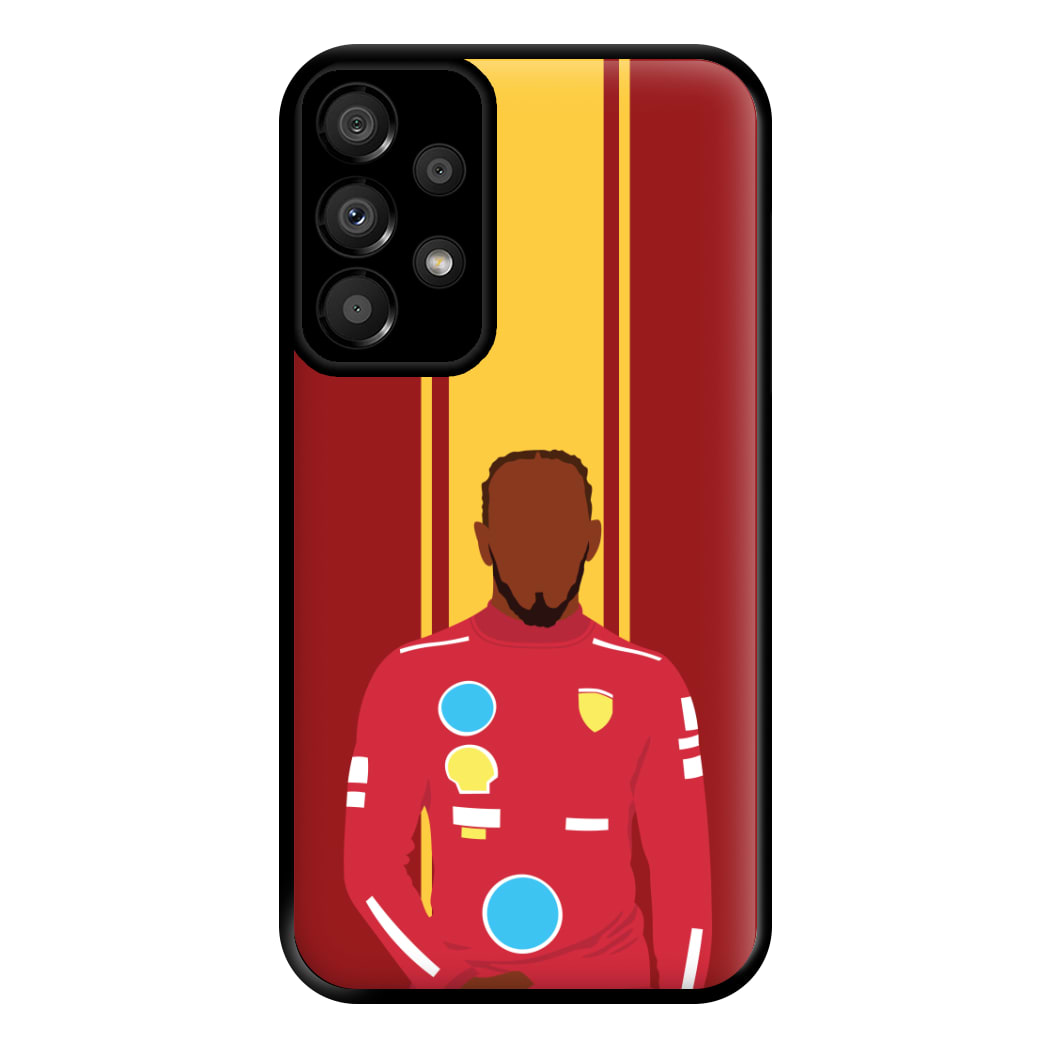 Hamilton In Red Phone Case for Galaxy A33