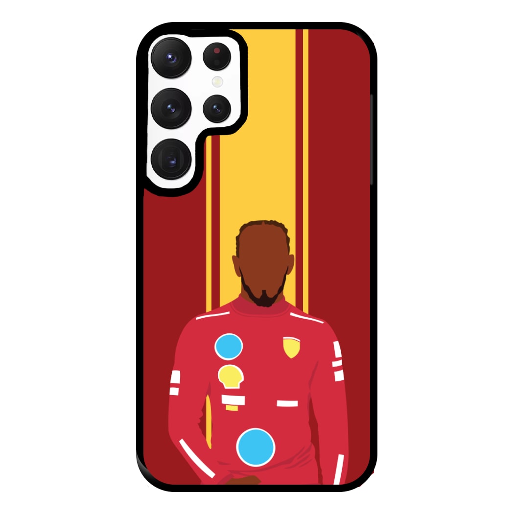 Hamilton In Red Phone Case for Galaxy S22 Ultra