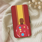 Hamilton In Red Flip / Wallet Phone Case 5