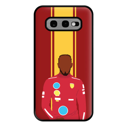 Hamilton In Red Phone Case for Galaxy S10e