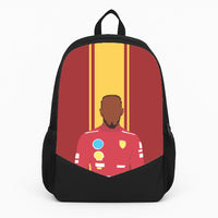 Hamilton In Red Backpack