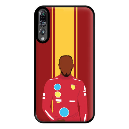 Hamilton In Red Phone Case for Huawei P20 Pro