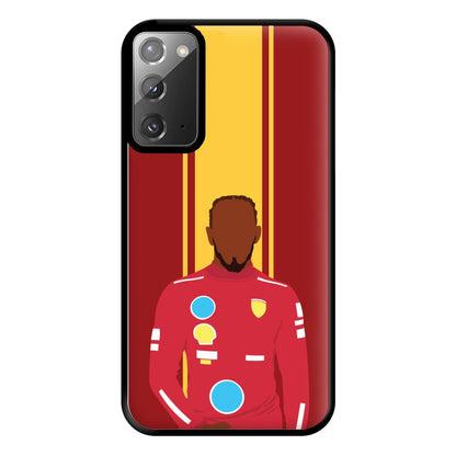 Hamilton In Red Phone Case for Galaxy Note 20 Ultra