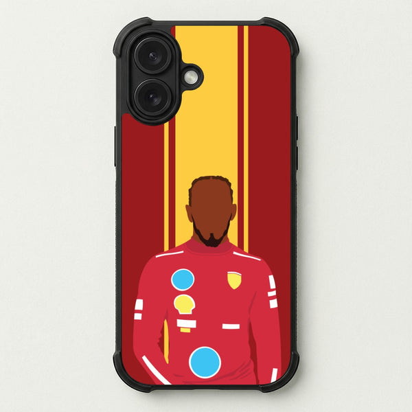 Hamilton In Red Phone Case — Bumper case