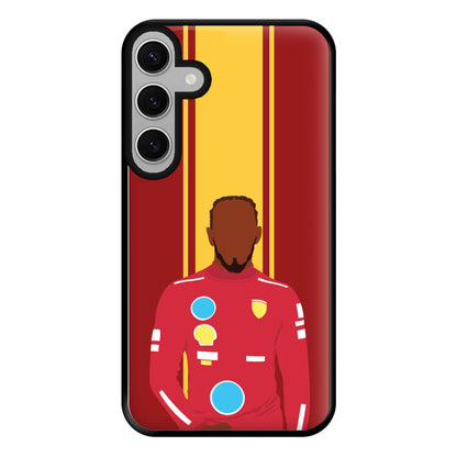 Hamilton In Red Phone Case for Galaxy S24FE