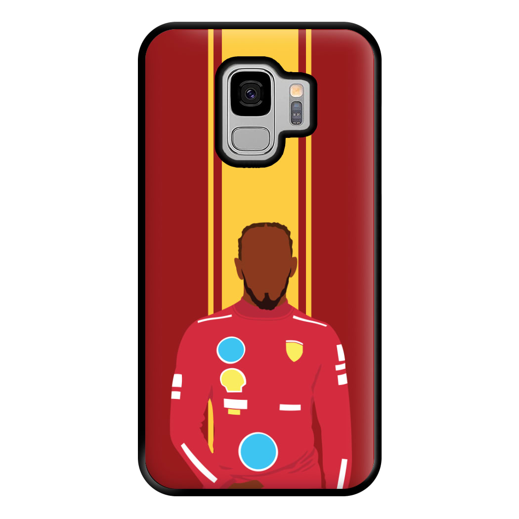 Hamilton In Red Phone Case for Galaxy S9 Plus