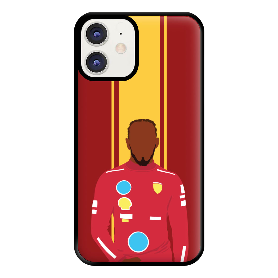 Hamilton In Red Phone Case for iPhone 12 / 12 Pro