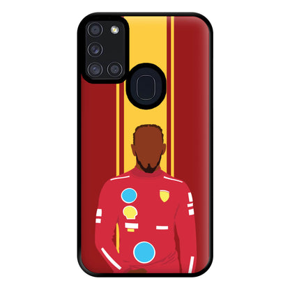 Hamilton In Red Phone Case for Galaxy A21s