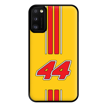 Retro Yellow And Red Hamilton Phone Case for Galaxy A41