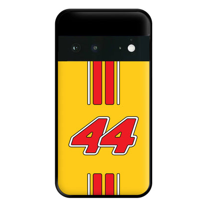 Retro Yellow And Red Hamilton Phone Case for Google Pixel 6a