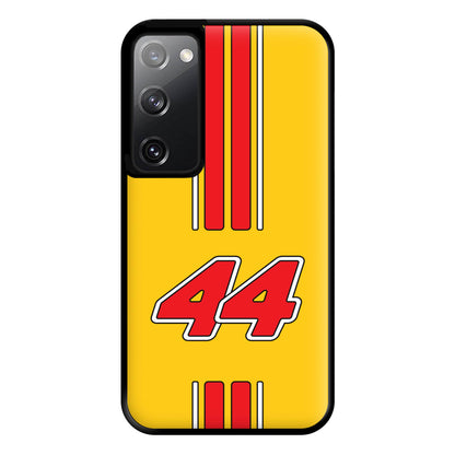 Retro Yellow And Red Hamilton Phone Case for Galaxy S20