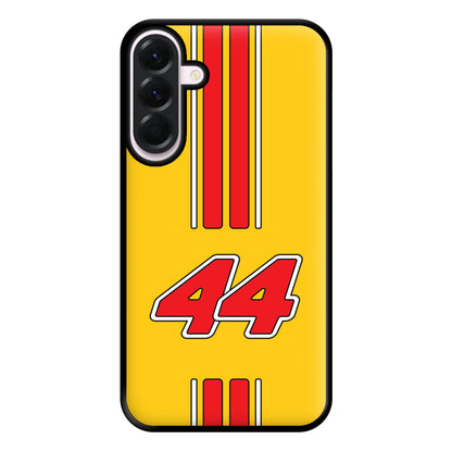 Retro Yellow And Red Hamilton Phone Case for Galaxy A36