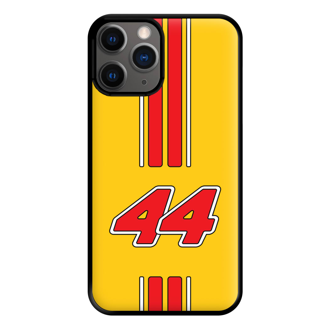 Retro Yellow And Red Hamilton Phone Case for iPhone 12 Pro Max