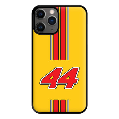 Retro Yellow And Red Hamilton Phone Case for iPhone 12 Pro Max