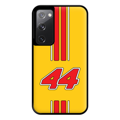 Retro Yellow And Red Hamilton Phone Case for Galaxy S20FE