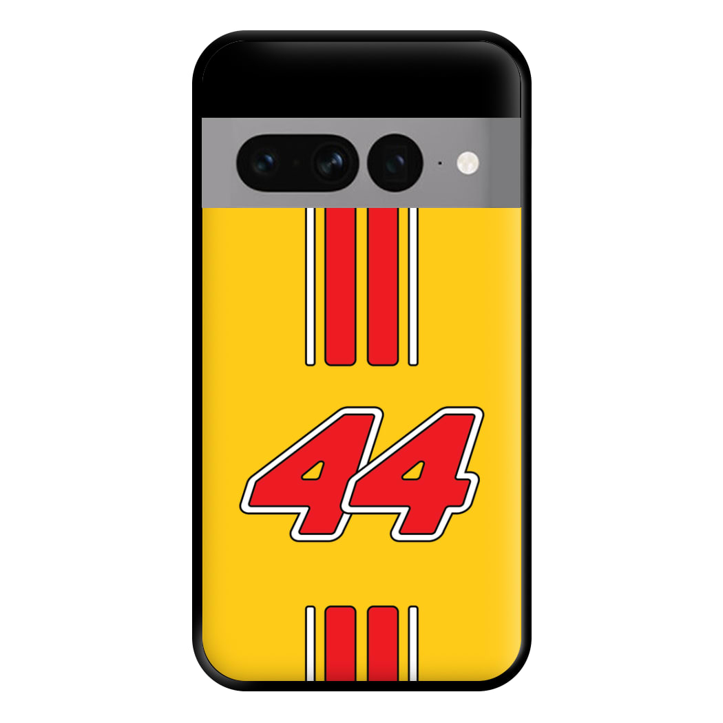 Retro Yellow And Red Hamilton Phone Case for Google Pixel 7 Pro